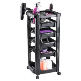 Dompel Salon Trolley Cart with Wheels Vegas Model 460