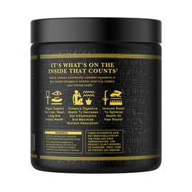 Ambrosia Nektar - Superfood Powder | Complete Health Supplement | Organ Support - Liver, Kidney Health | 30 Servings (Apple Symphony)