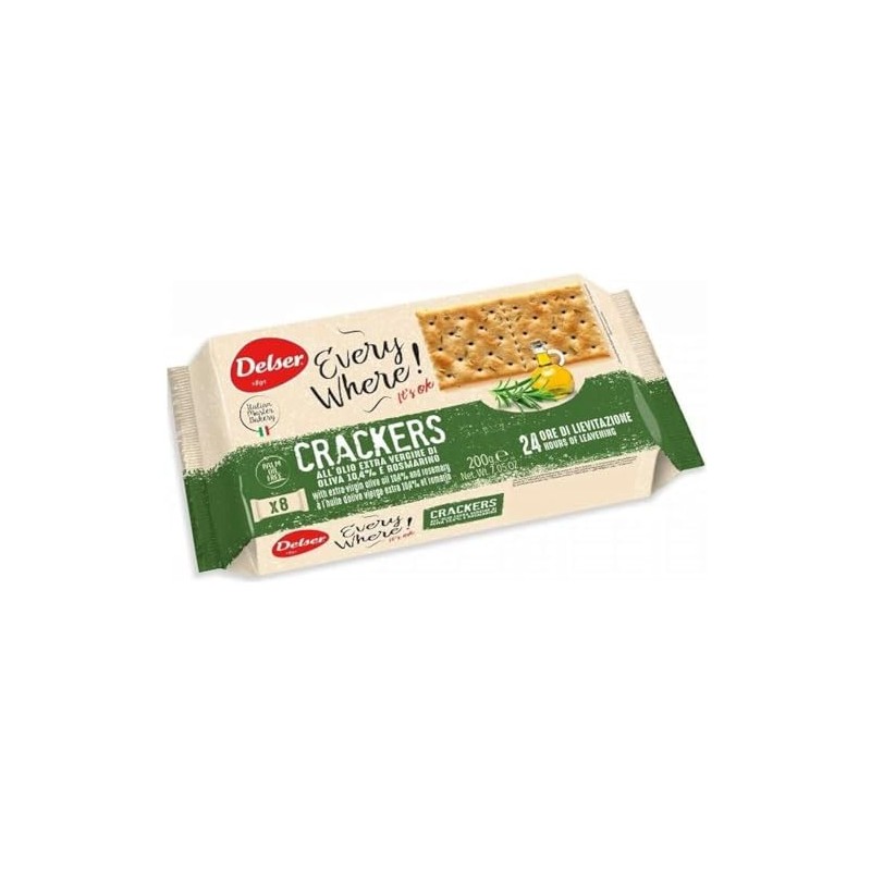 Del Sale Olive Oil & Rosemary Cracker 7.1 oz (200