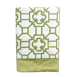 Garden Trellis Cloth Tablecover in Green - 1 Tablecover