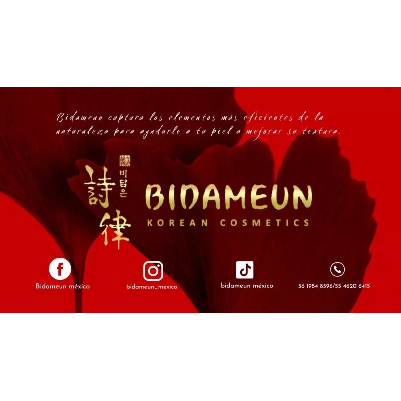 Bidameun Tónico Loción Crema Coreano_ Hialuronico Derma_ Antiedad_6pz