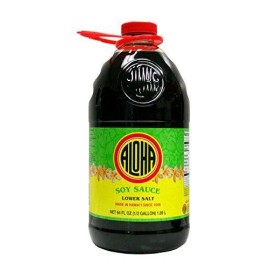 Aloha Hawaiian Shoyu Soy Sauce 64 Ounce (Choose from 6 Varieties) - Aloha Gold Premium