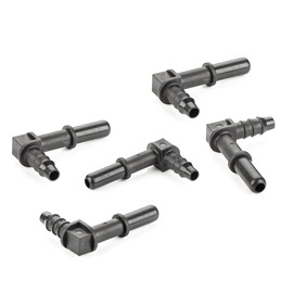 LST 5x Gegenstück Schnellverschluss 90° Kraftstoffleitung Kupplung 7,89 x 6 mm