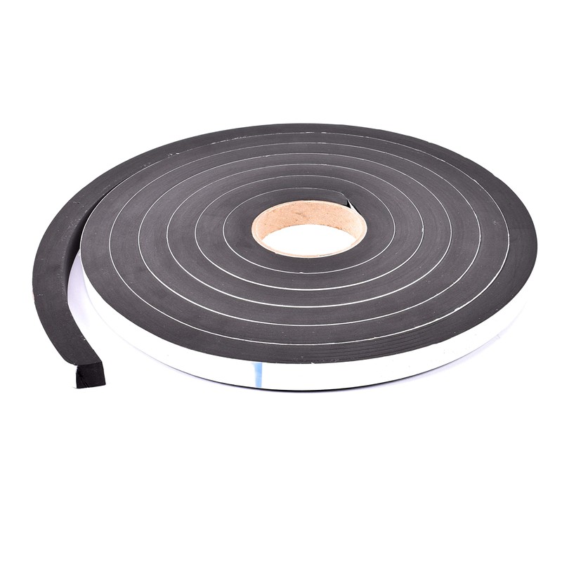 Sponge Neoprene Stripping W/Adhesive 3/4in Wide X 3/4in Thick X