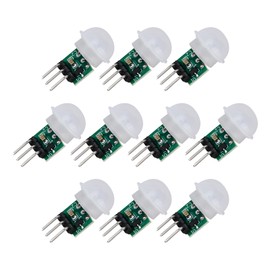 10pcs AM312 Mini PIR Motion Sensor Module Pyroelectric Human Infrared IR Distance Detector