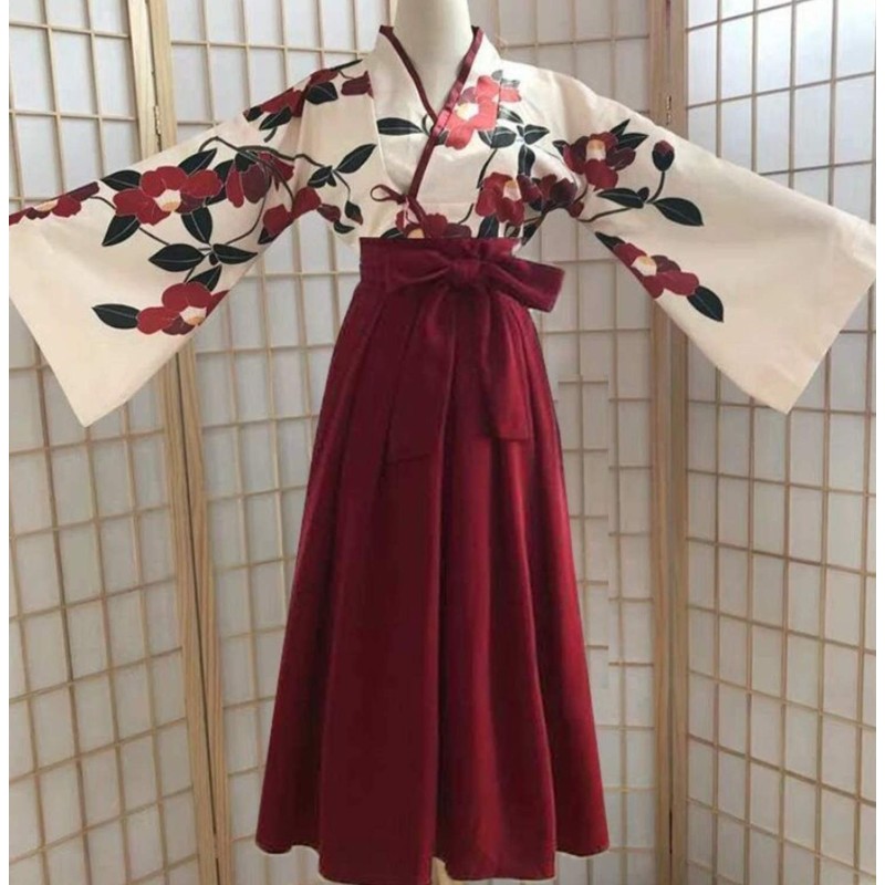 Lady Lazy Taisho Roman, Hakama, Kimono, Chinese Clothing, Cosplay, Ethnic
