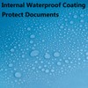 1 x A4 Document Bag Zip Bag Nylon Mesh Bag