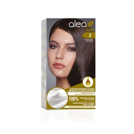 ALEA - Women's Hair Dye - Alea Color - Nº 5 K - Light Brown Color - Permanent Cream Color - with Argan and Macadamia Oil - Gray Hair Coverage - Maximum Protection and Care