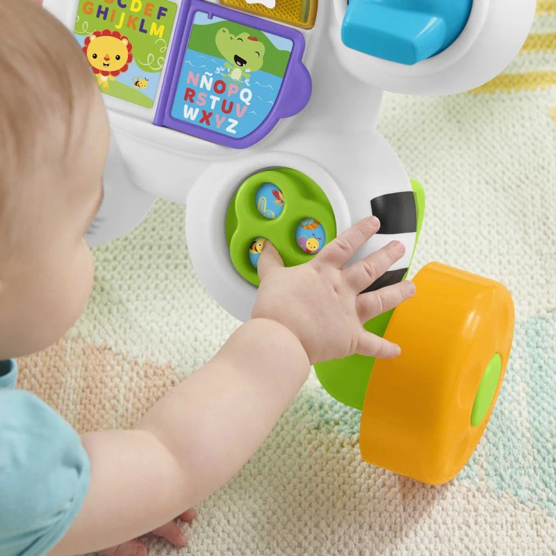 Andadera Para Bebés Fisher-price Cebra De Aprendizaje Blanco