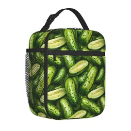 Pickle Lunch Box for Women Kids Girls Insulated Lunch Bag Lunchbox Adults Lunch Tote Bags Reusable Cooler for Work Office School Picnic Travel