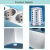 tonchean Commercial Utensil Holder for Kitchen Counter, Silverware Organizer 8