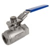 3/4" Stainless Steel (316) Ball Valve - 2pc Heavy Duty,
