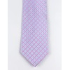 Gingham - Corbatas para hombre, diseño de lunares, azul claro,