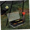 Totority 3pcs Fishing Tool Box with Compartments Portable Storage Case