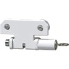 Yale Jumbo White Rigid Double Blade Window Lock