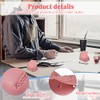2 Pieces Toe Guards Roller Skate Toe Caps Artificial Leather