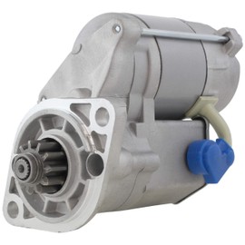 New Premium Starter Compatible with Hyster Lift Trucks S-25 S-30 S-35 S-40 S-50 S-60, Yale F2 Eng 1985-1994 4893-18-400D 4893-18-400E FESE-18-400 3068345 3126282R 3126282RX 4893-18-400B