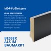 Reese Skirting Boards MDF Black Weimar Profile 80 mm