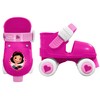 Stamp Roller Skates, Sizes 23/27, with Elbow and Knee Protectors,