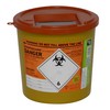 SharpsGuard Orange Lid 2.5 Litre Colour Coded Sharps Bin