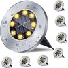 Rayolon Solar Ground Light, Waterproof Solar Garden Light, Upgraded Outdoor