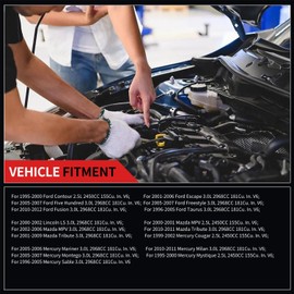 CUGANO Engine Oil Pump Compatible with Ford Contour Escape Five Hundred Freestyle Fusion Taurus, Lincoln LS, Mazda MPV Tribute, Mercury Cougar Mariner Milan Montego Mystique Sable, V6 2.5L 3.0L