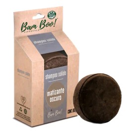 Shampoo Sólido Artesanal Matizante Oscuro 80 G Bam Boo                                                                                                