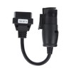 OBD2 30Pin‑16Pin Diagnostic Cable Adapter 250mm/9.8in Length Replacement for IVECO
