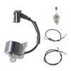 LiGuVCY Ignition Coil with Spark Plug 00004001300 Replacement for Sthil