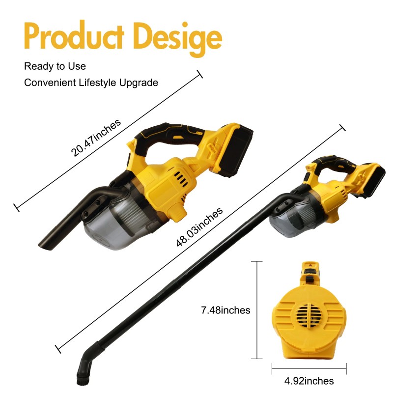 Cordless Vacuum Cleaner with 20V Battery 5 in 1 Handheld