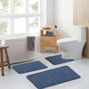 Bath Mats for Bathroom Comfort Memory Foam Bath Rug Set