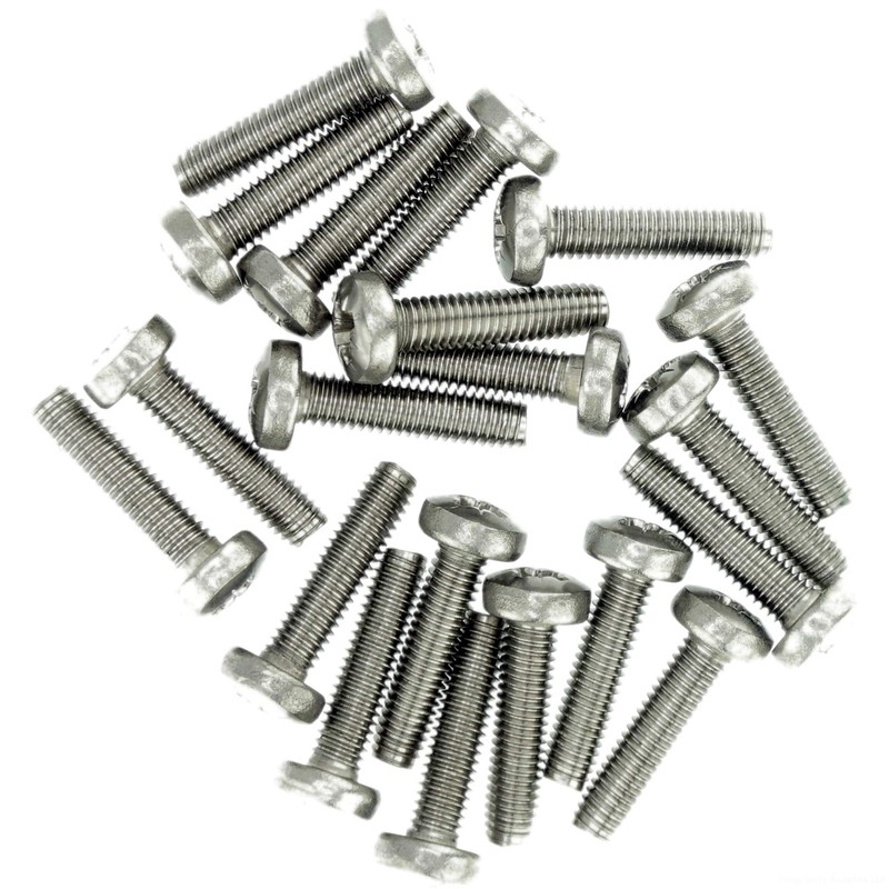 M3 (3mm x 16mm) Pozi Pan Thread Rolling Screw -