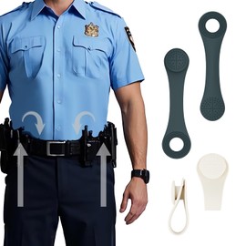 KONNITIHA Shirt Stays for Men, 2 Pair, 2025 Year Upgrade Hidden Suspenders for Man Adjustable with Non-slip for Police Military and Shirt Keepers，Gift for Men