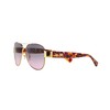 Coach HC7059 Sunglasses, Purple/Gold/Grey Purple Gradient, 58 mm