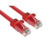 CableLeader 5ft Red Cat6a 500 MHz UTP Snagless Ethernet Network
