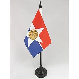 AZ FLAG Table Flag Dallas 15 x 10 cm – Dallas Table Flag 10 x 15 cm – Flags