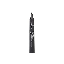 essence cosmetics tiny tip liner waterproof eyeliner 01 Deep Black MakeUp