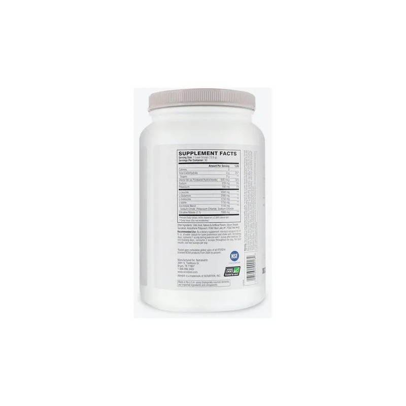 Aminoácidos Xtend Polvo 90 Porciones Sabor Glacial Grape 7grporción