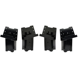 HME Multi-Use Platform Brackets. Hunting Blinds, Observation Decks & Outdoor Platforms. from Hunting Made Easy!, Black, 1 (HME-ELEV-4PK)