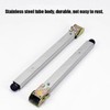 Stainless Steel Folding Table Legs - Adjustable Height, Metal Legs