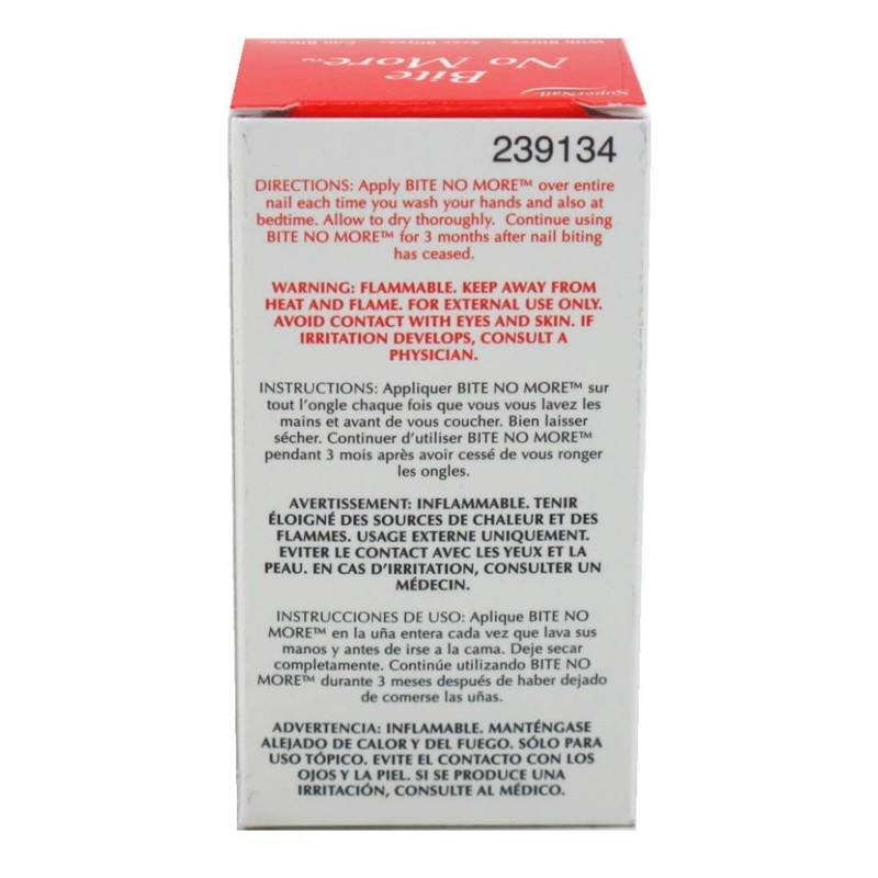 SuperNail Stop Nail Biting – Bitter Nail Polish for Nail