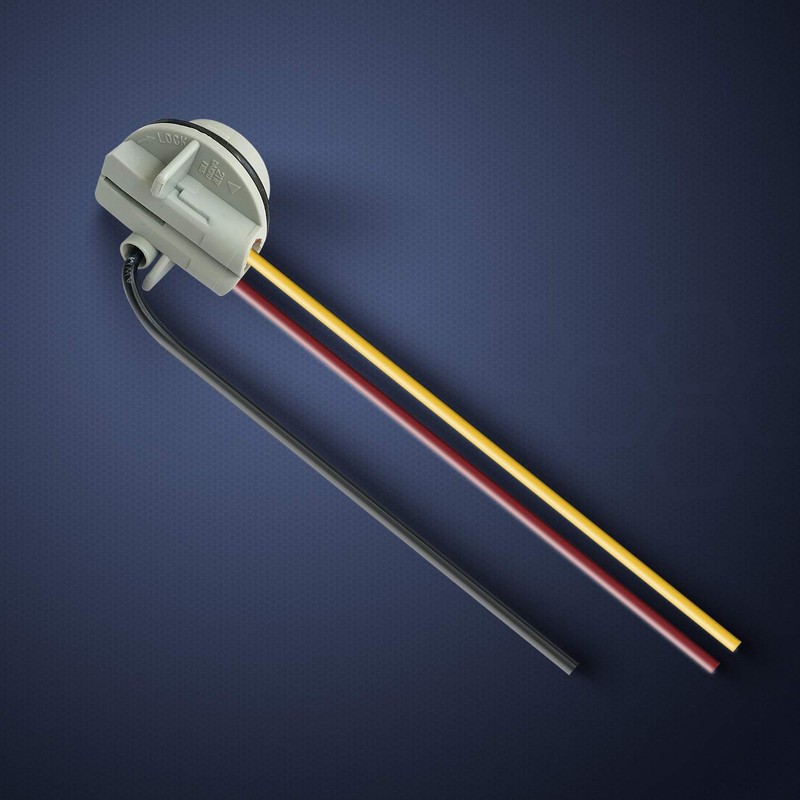 1157 BAY15D Turn Signal Brake Light Bulb Socket Wire Harness