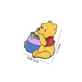 Cartoon Cute Anime Pins, Zinc Alloy Pin, TV movies Gifts Brooch for men and Women (A)