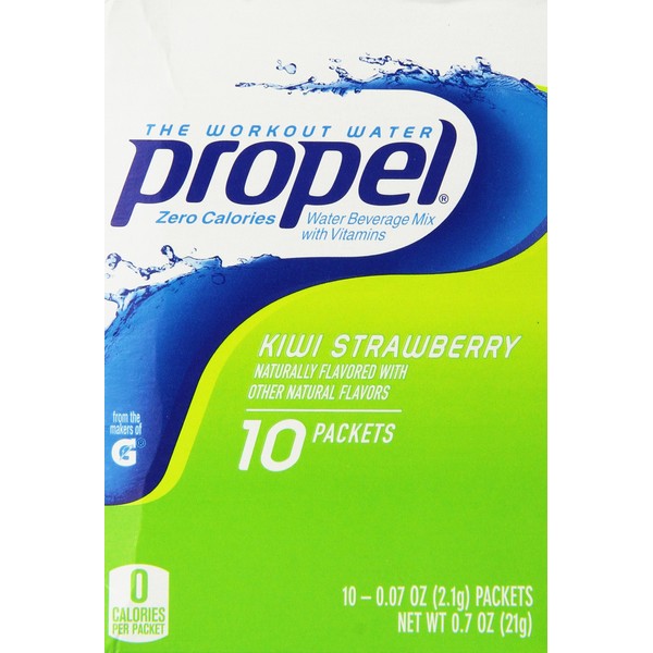 Propel Zero - 10 Count Packets (Pack of 2) (Kiwi Strawberry)