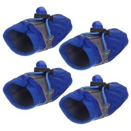 Hemobllo Dog Boots for Dogs, Dog Shoes for Dogs Non-Slip, Waterproof Dog Booties Reflective Straps Outdoor Dog Shoes