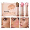 Set De 3 Espátula Lasting Contouring Stick Contorno Blush