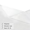 BIT.FLY Fabric Napkins White - Set of 20 Polyester Napkins