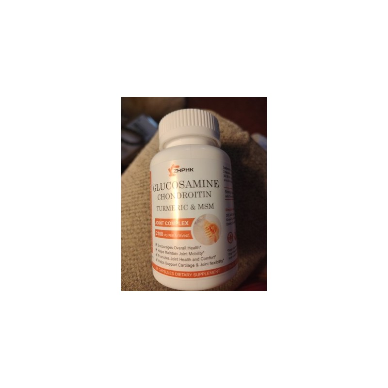 Glucosamine Chondroitin Turmeric MSM Triple Strength Joint Support 2100mg