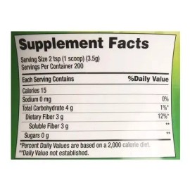 Suplemento Nutricional Kirkland Signature Optifiber En Polvo, 190 Porciones                                                                           
