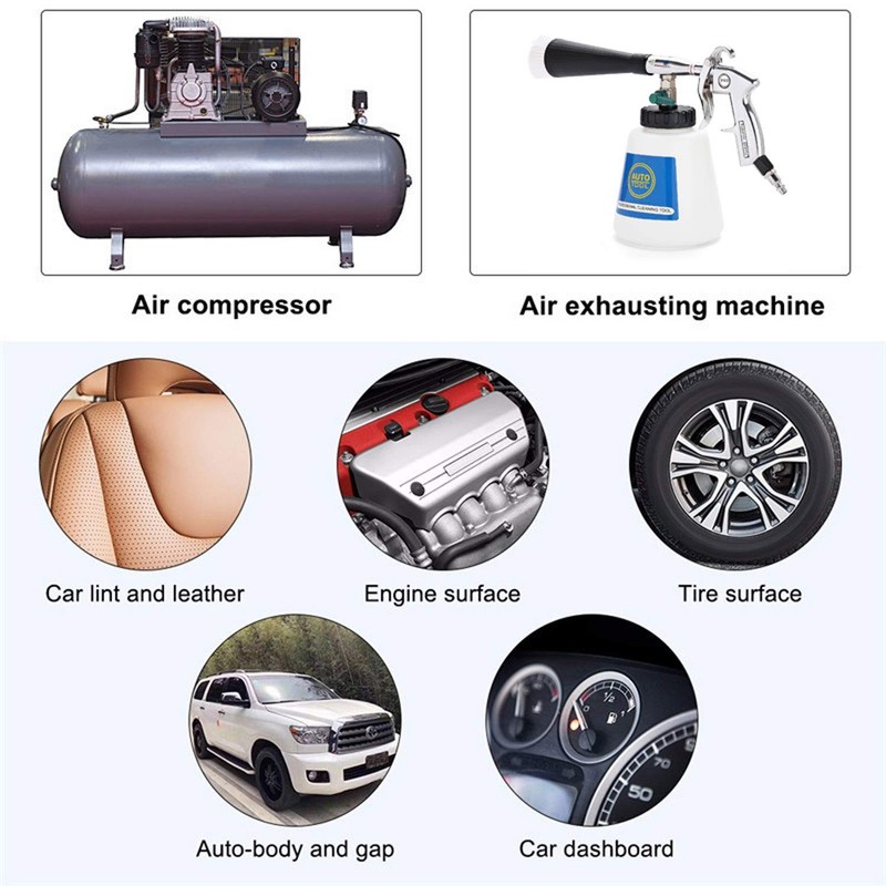 Exleco Car Interior Cleaning Gun / Wash Gun / Compressed